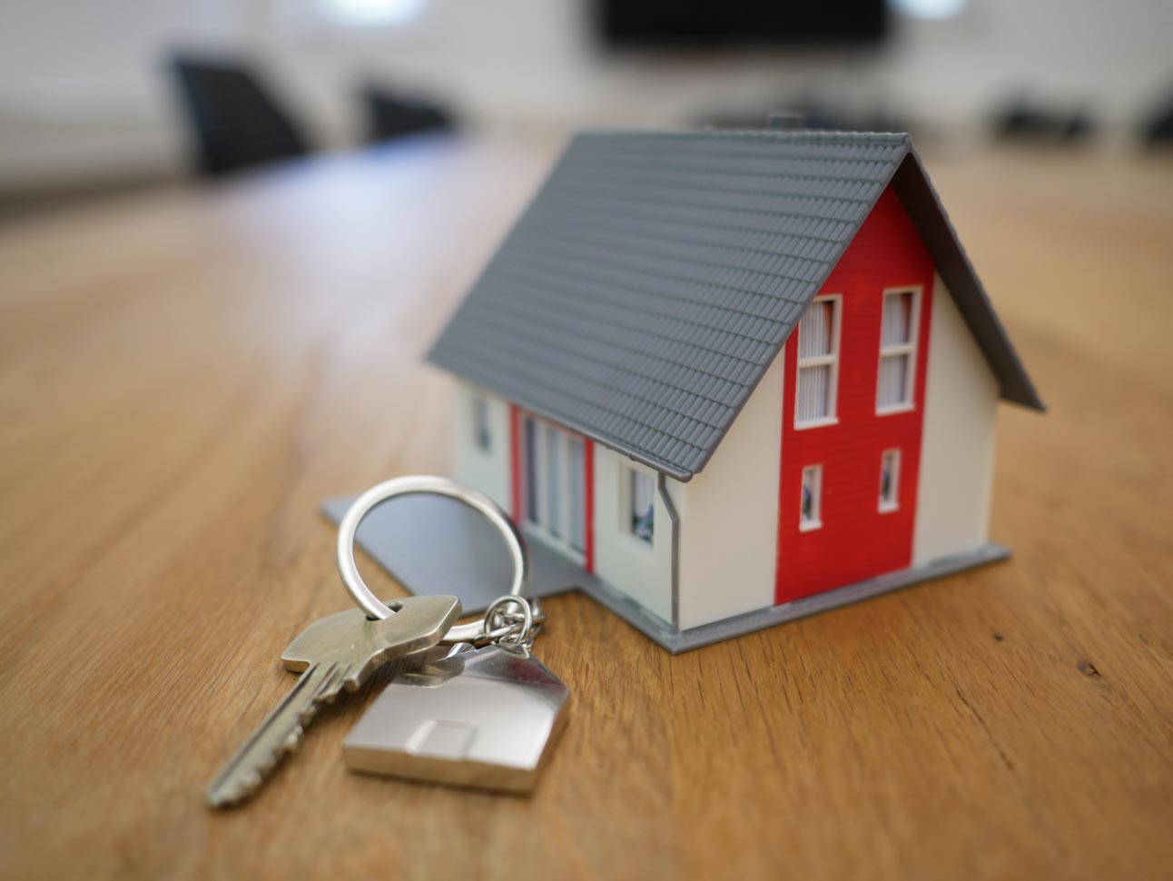 house with keys attached